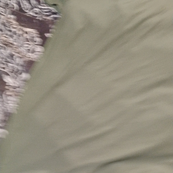 Olive Green Women's Top - Picture 5 of 6